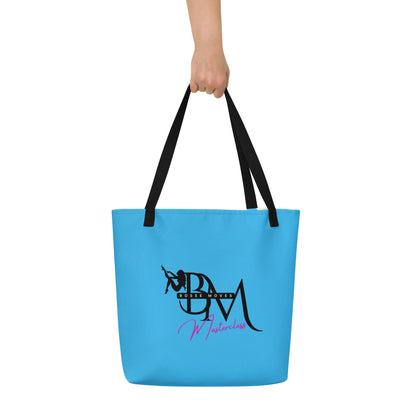 BM Blue Large Dance Tote Bag