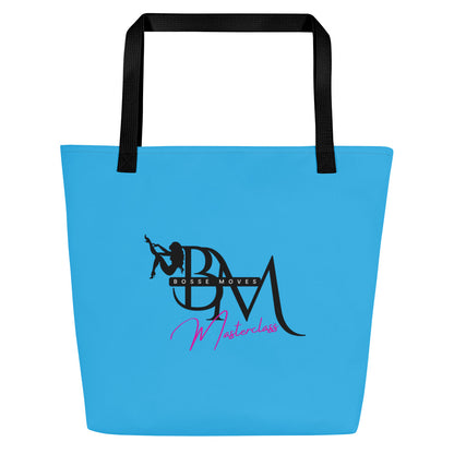 BM Blue Large Dance Tote Bag