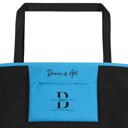 BM Blue Large Dance Tote Bag