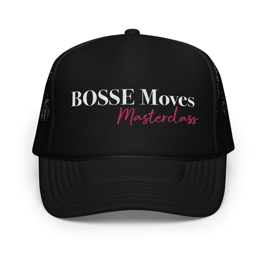 Bosse Moves Black Foam Trucker Hat