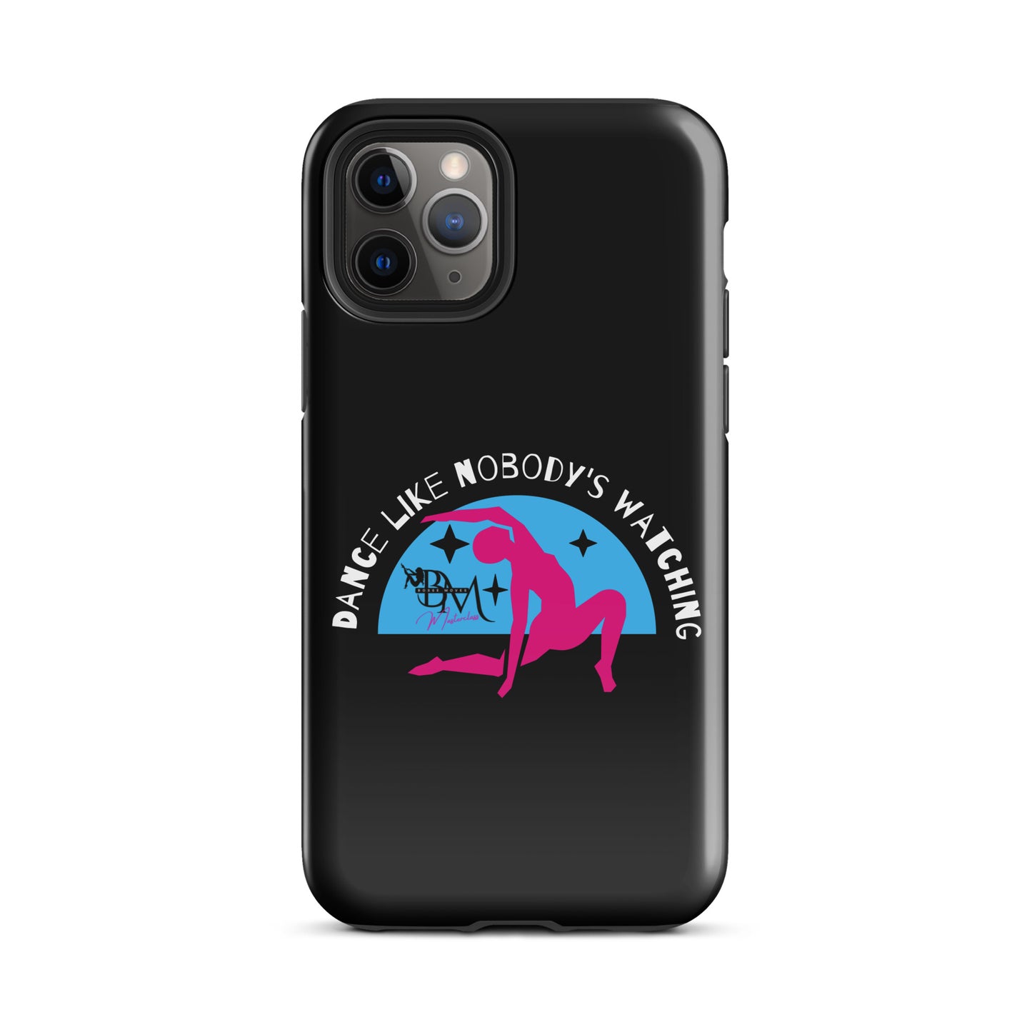 BM Pink Dancer Tough Case for iPhone® (Black)