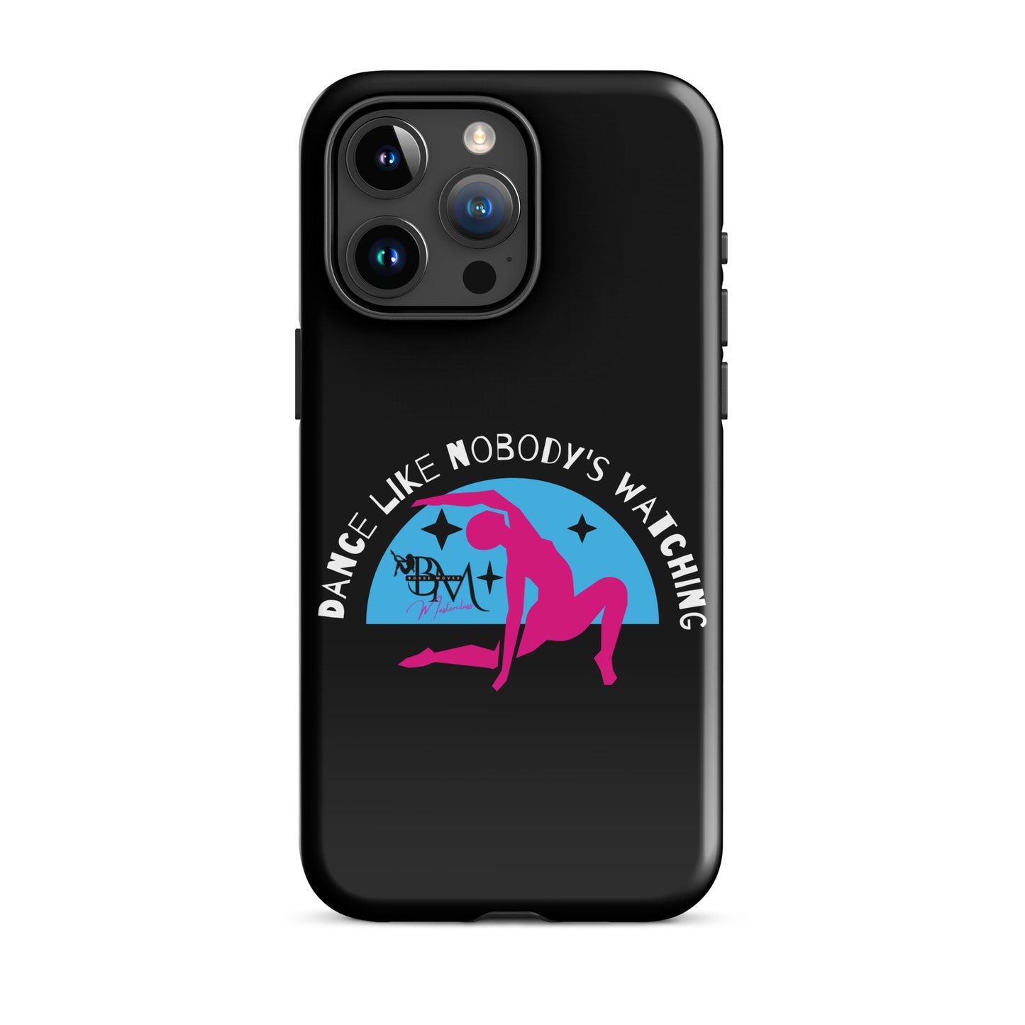 BM Pink Dancer Tough Case for iPhone® (Black)